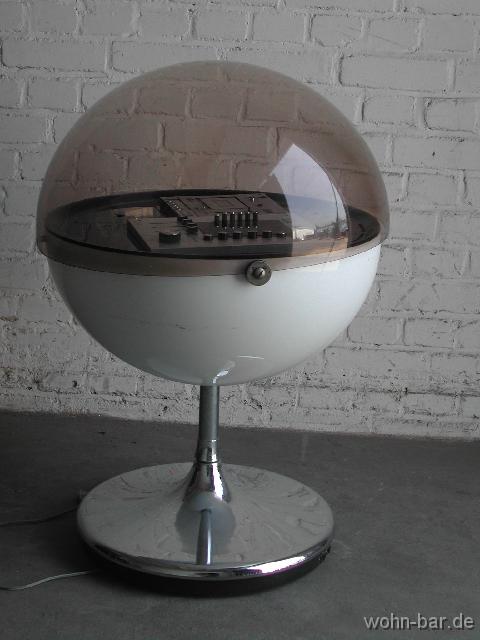 musikanlagevision2000 1970er, kassettendeck, verstrker, radio, ohne boxen, durchmesser 70cm, h 92 cm, 690,-