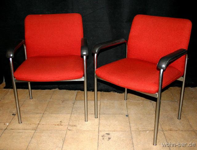 polsterstuehle polstersthle der firma frscher-sitform/stuttgart, 1983,<br>
b 62cm, t 58cm, h 83cm, sitzh 45cm,<br>
44stck, preis auf anfrage